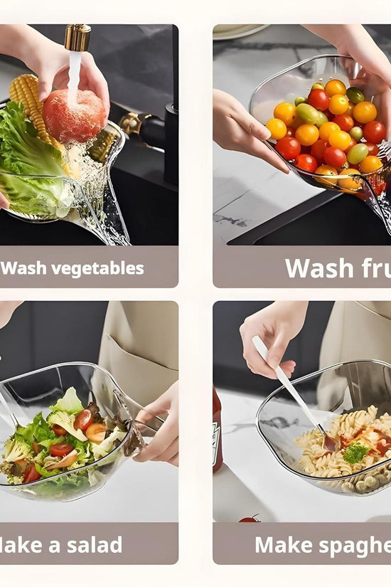Drain Basket Funnel for Kitchen Sink (Pack of 2)