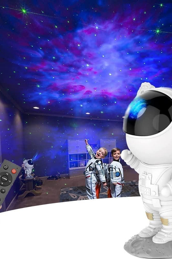 Astronaut Galaxy Projector - 360 Magnetic Head Rotation, Remote Control
