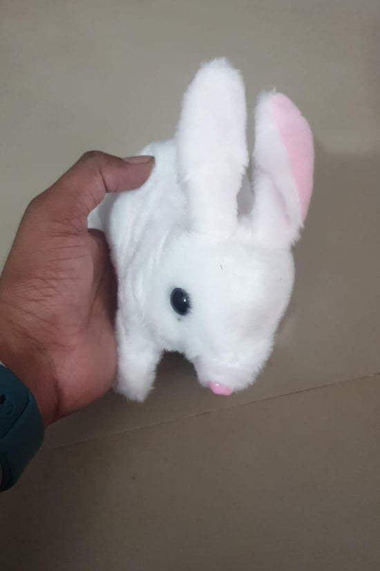 Bunny Toy, Hopping Bunny Toy Interactive Electronic Pet with Sounds and Movement