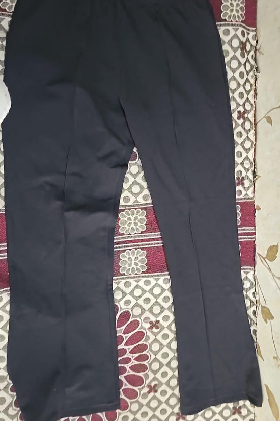 Women's Nontransparent Fabric Classic-Stylish Pant White