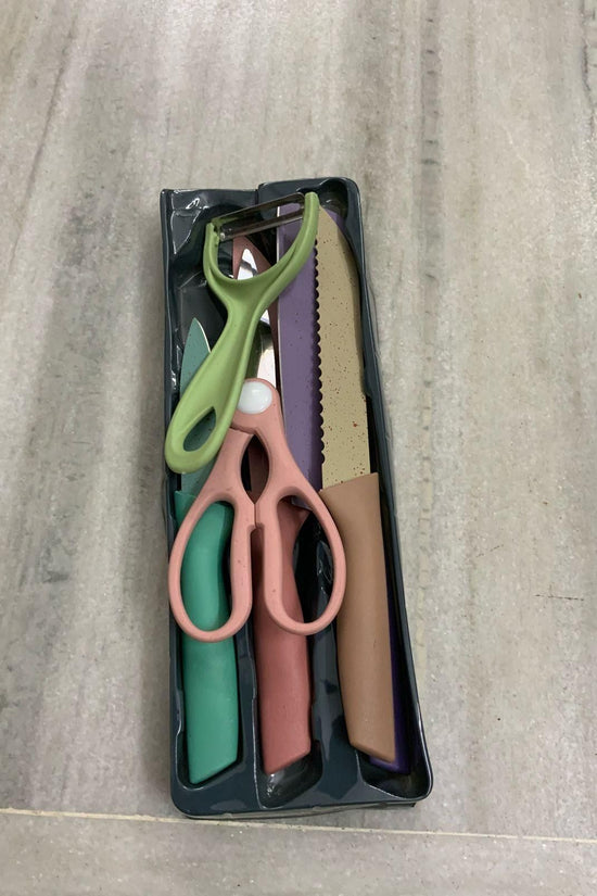 Colorful Kitchen Knife Set
