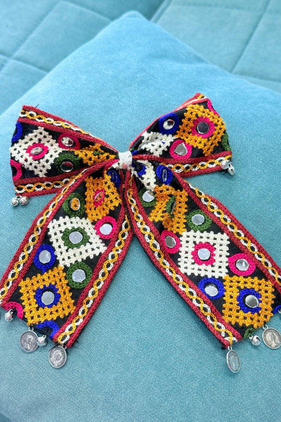 Navratri Bow hair Accessories (Pack of 2)