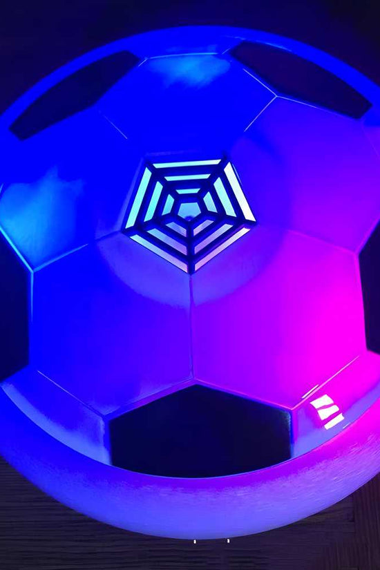 Magic Air Soccer Ball for Toddlers with Flashing Colored LED Lights