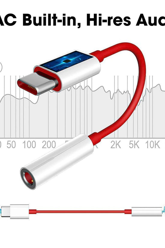 Type C to 3.5 mm Jack Audio Connector