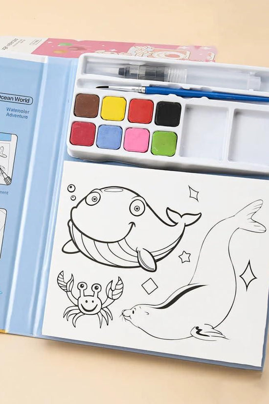 Water Painting Book