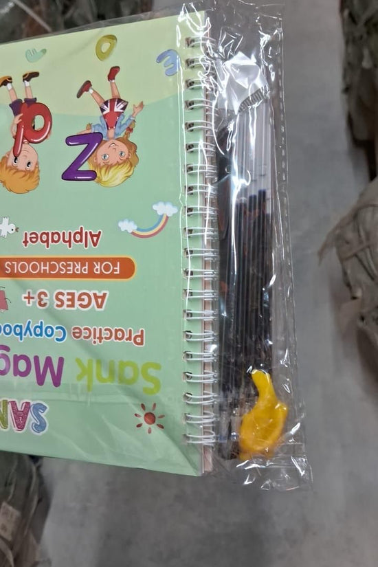 Sank Magic Practice Copybook (4 BOOKS,1 PEN,1 GRIP,10 REFILL)