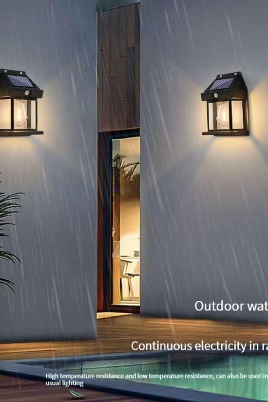Solar Light Outdoor Wall Light