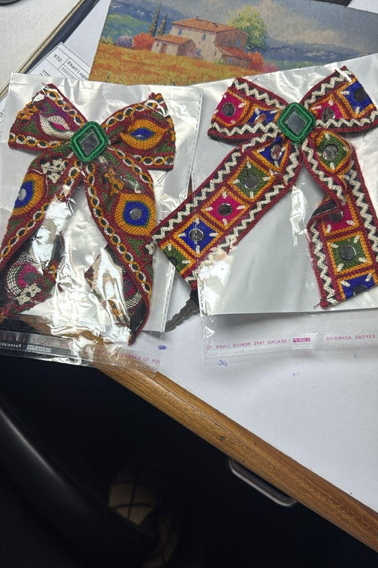 Navratri Bow hair Accessories (Pack of 2)
