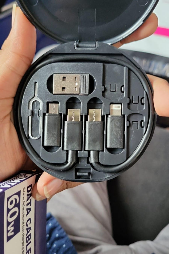 Fast Charging Travel Cabel Set
