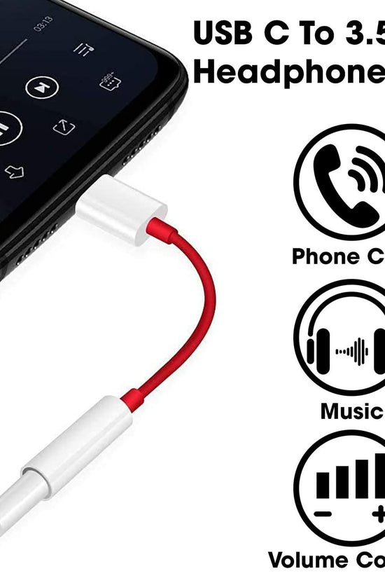 Type C to 3.5 mm Jack Audio Connector