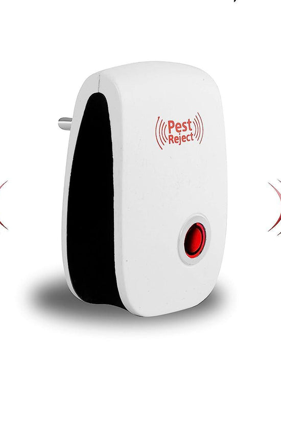 Ultrasonic Pest Repeller for Mosquito, Cockroaches, etc (Pack of 2)