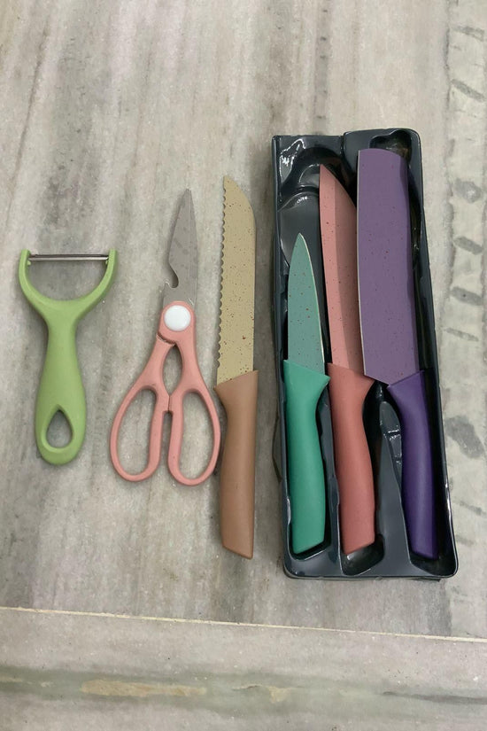 Colorful Kitchen Knife Set
