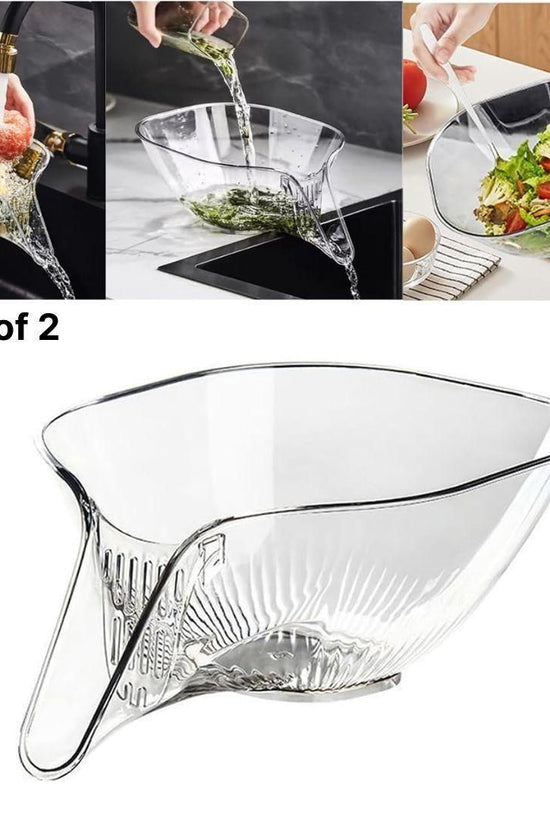Drain Basket Funnel for Kitchen Sink (Pack of 2)