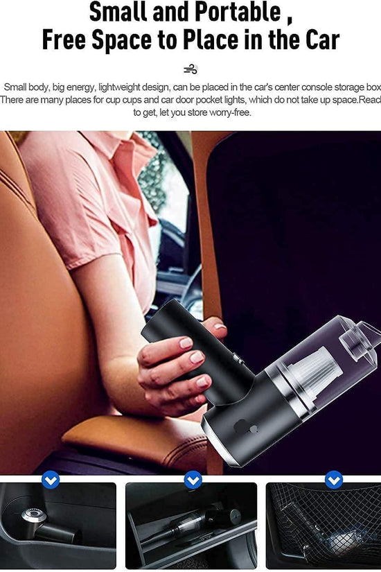 Portable Air Duster Wireless Vacuum Cleaner